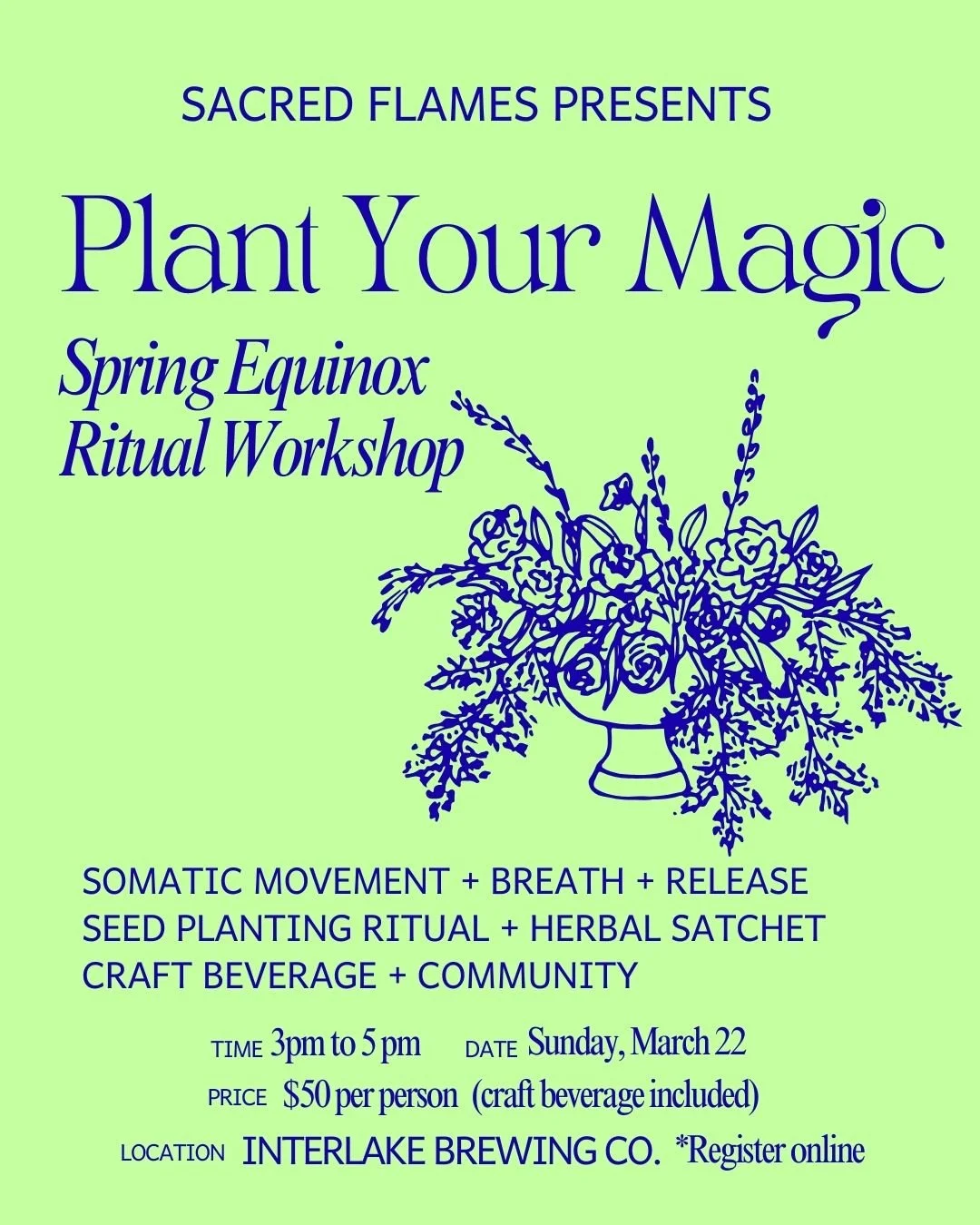 PLant Your Magic: Spring Equinox Ritual Workshop