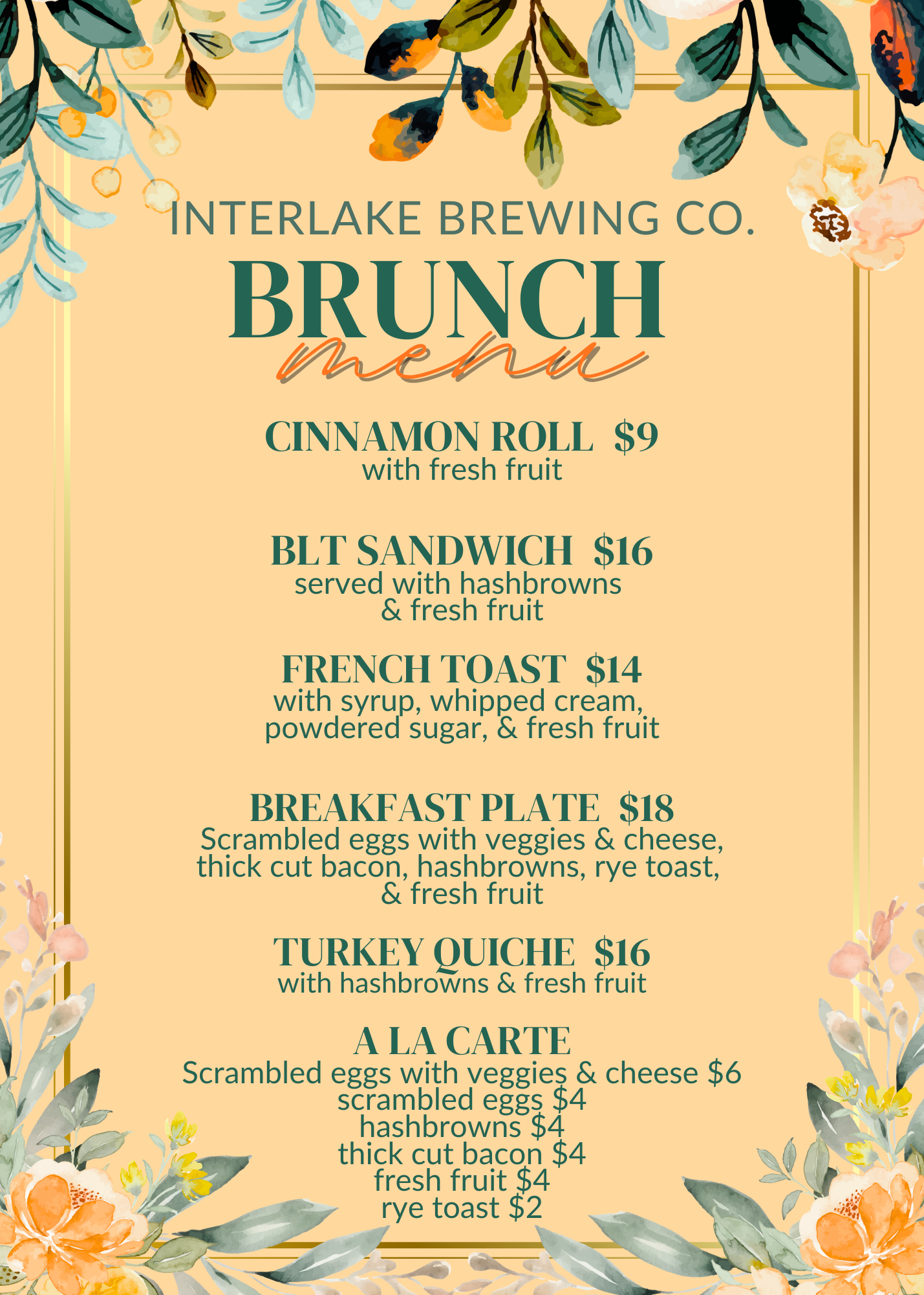 Mother's Day Brunch