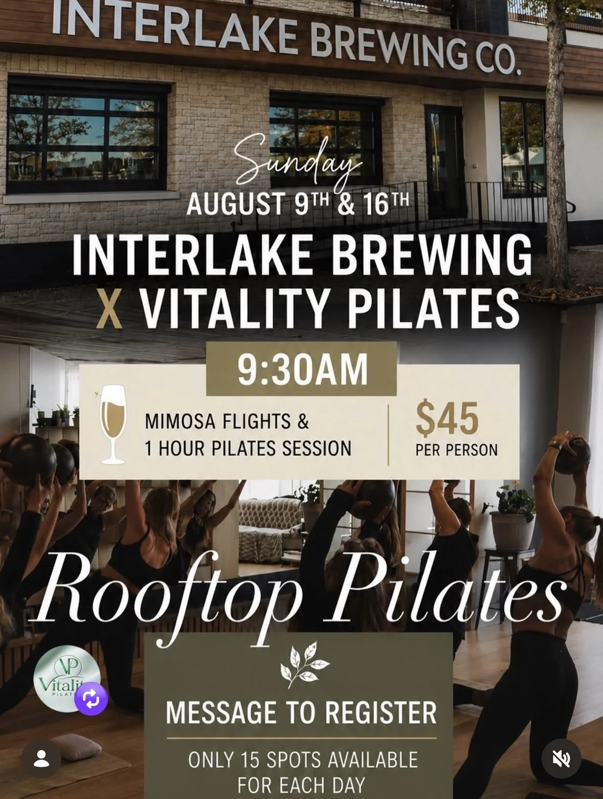 Pilates &amp; Mimosas