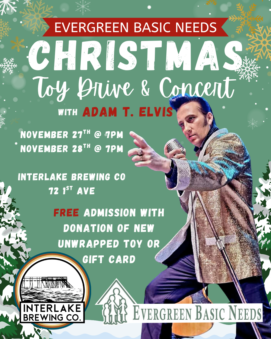 Toy Drive &amp; Concert (night 1)