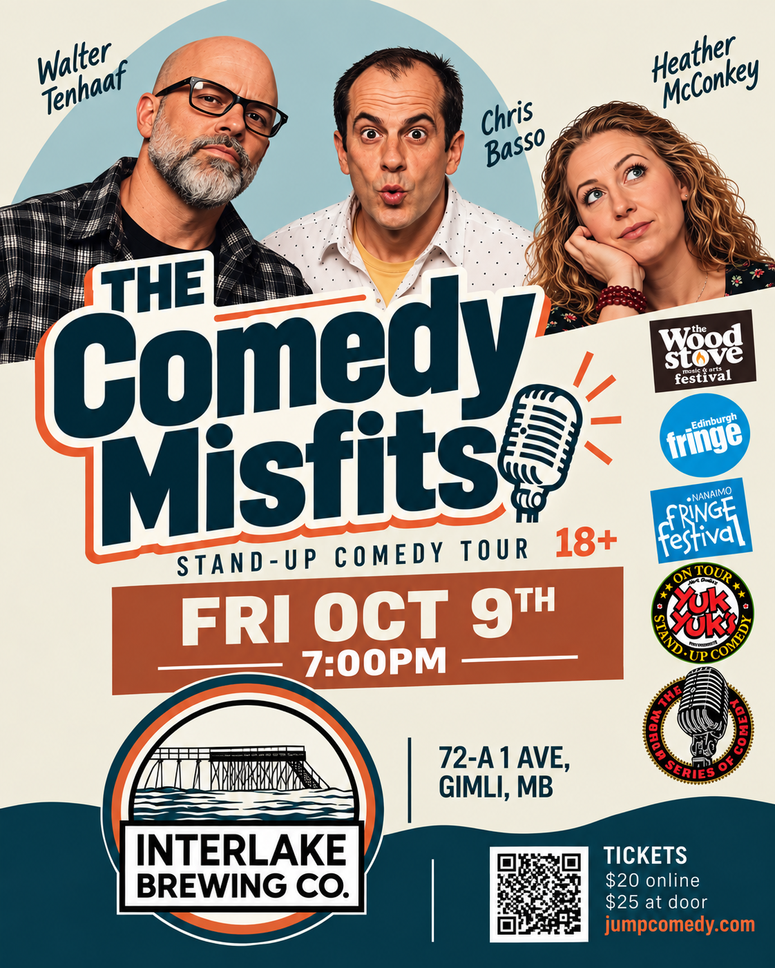 STAND UP COMEDY: The Misfits
