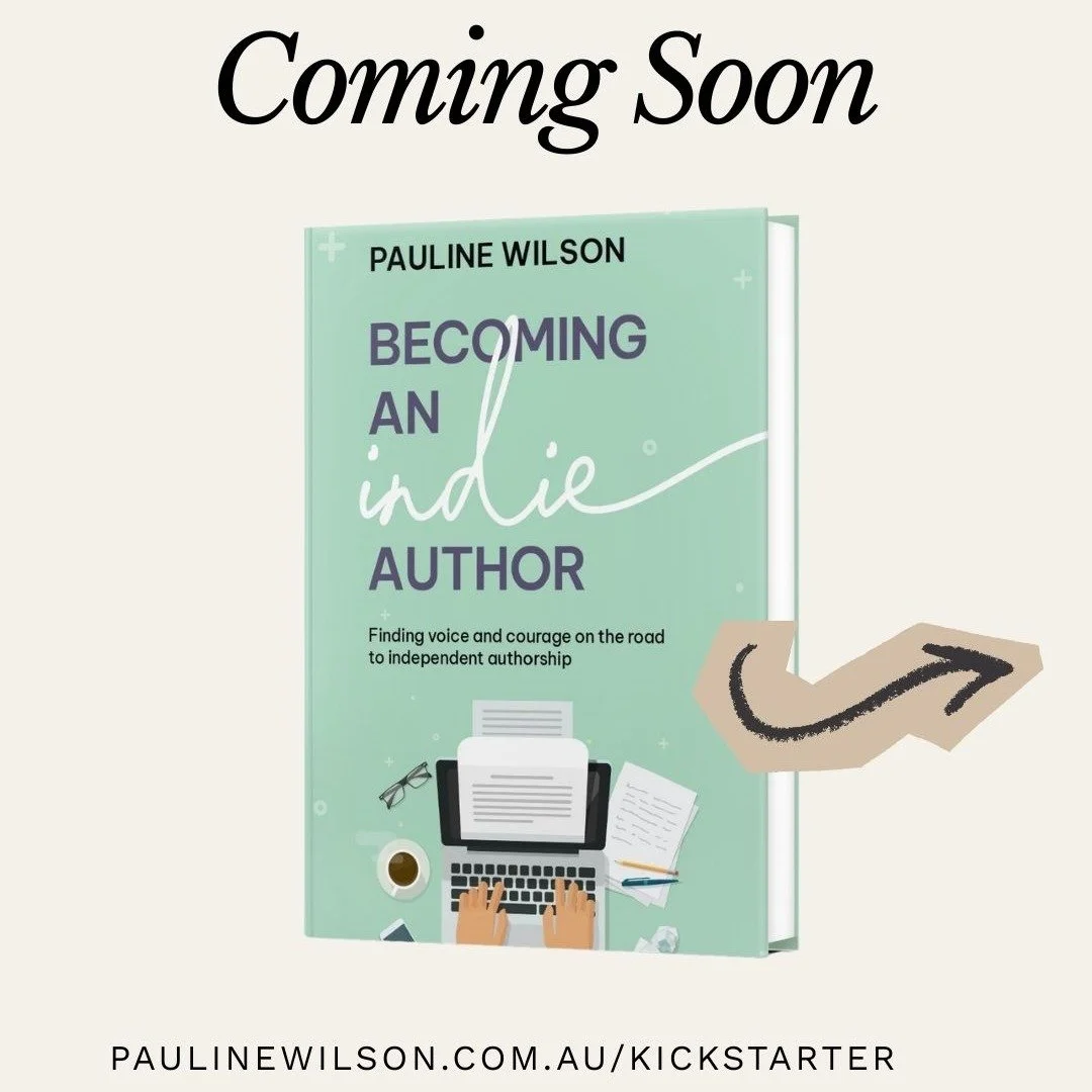 I am super excited to launch my very first Kickstarter campaign. Becoming an Indie Author is launching soon. Sign up at kickstarter.com to share the adventure with me.

My landing page is at paulinewilson.com.au/kickstarter.
Just click "Notify m