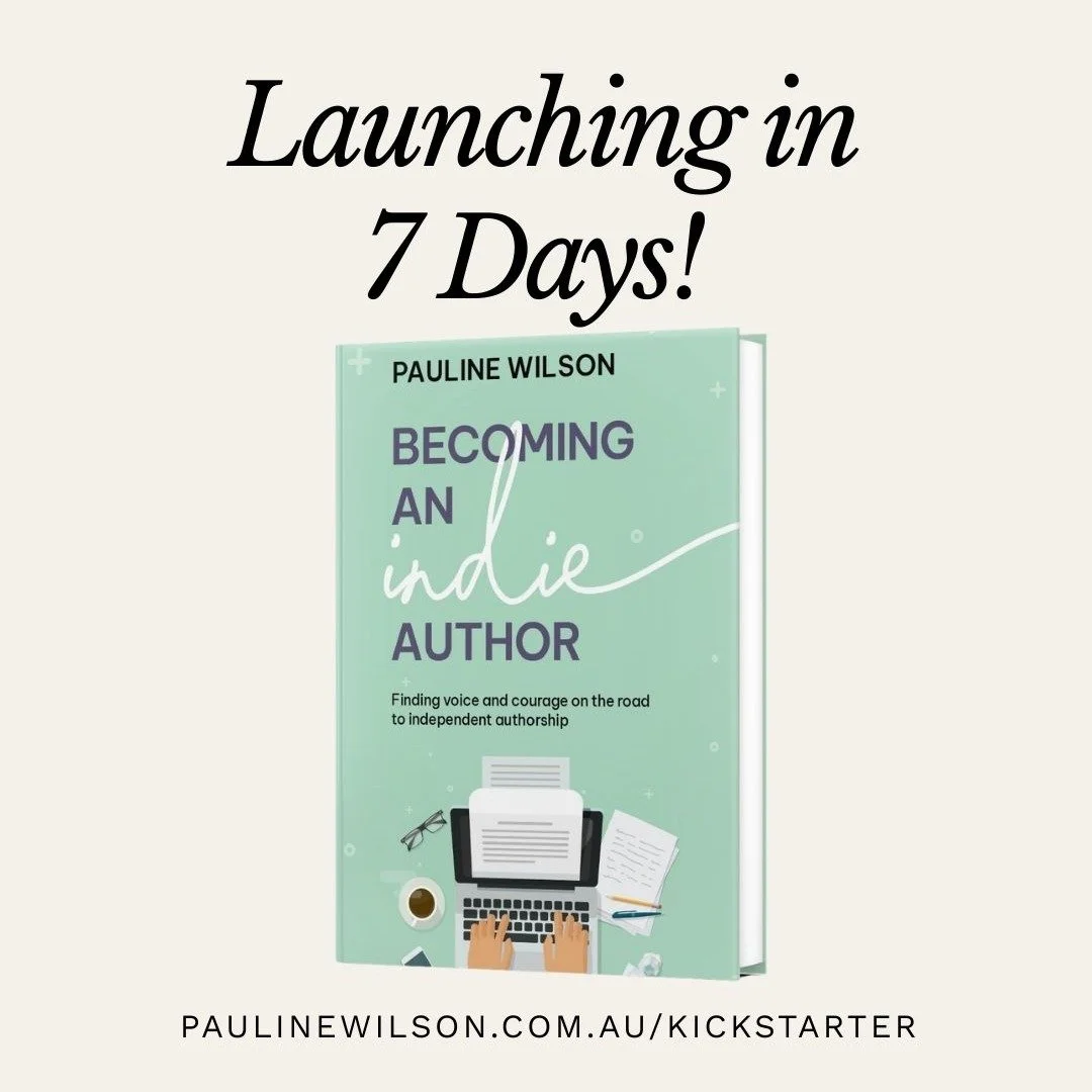 My book campaign is launching on Kickstarter on Wednesday 18th March at 11:00am AEDT. I am so excited to try this new way of promoting my book. I hope you will join me.