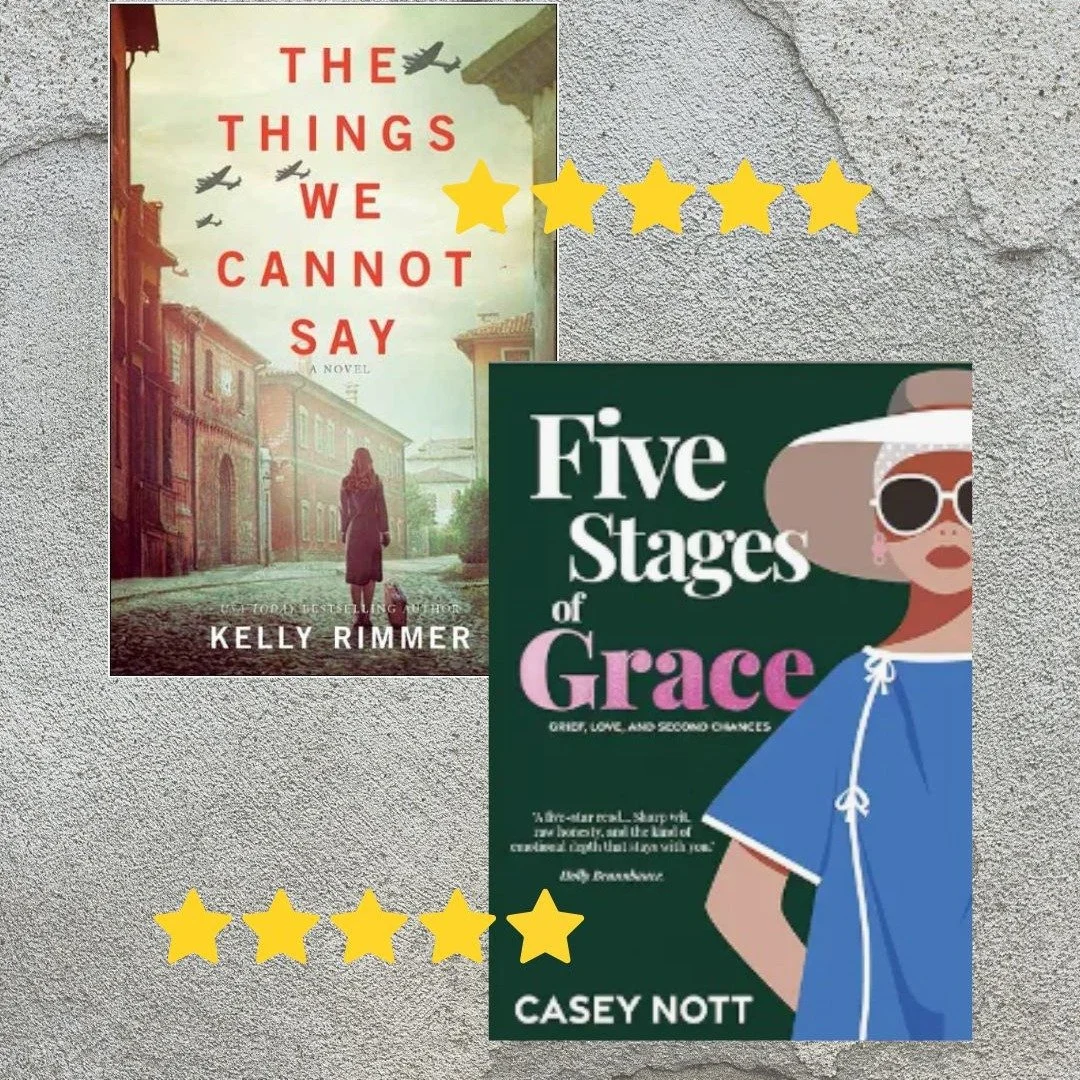 I haven't posted a book review here for quite a while. But these two recent reads really struck me.
The Things We Cannot Say by @kelrimmerwrites made me cry, which is unusual to say the least. An enduring and emotional love story set amidst incredibl