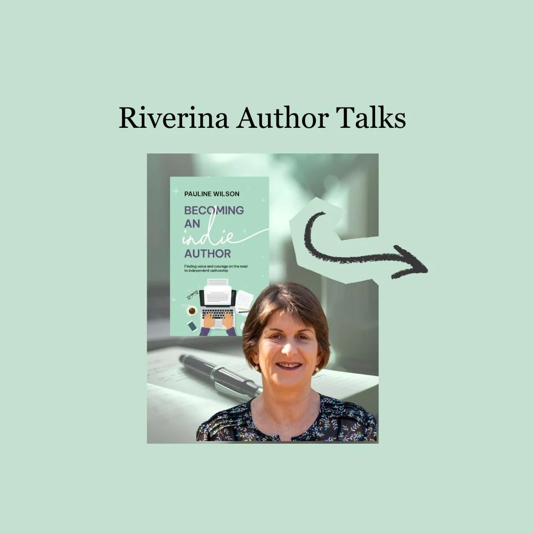 Looking forward to my Author Talks at @riverinaregionallibrary 

I will be providing insights into the life of an independently published author