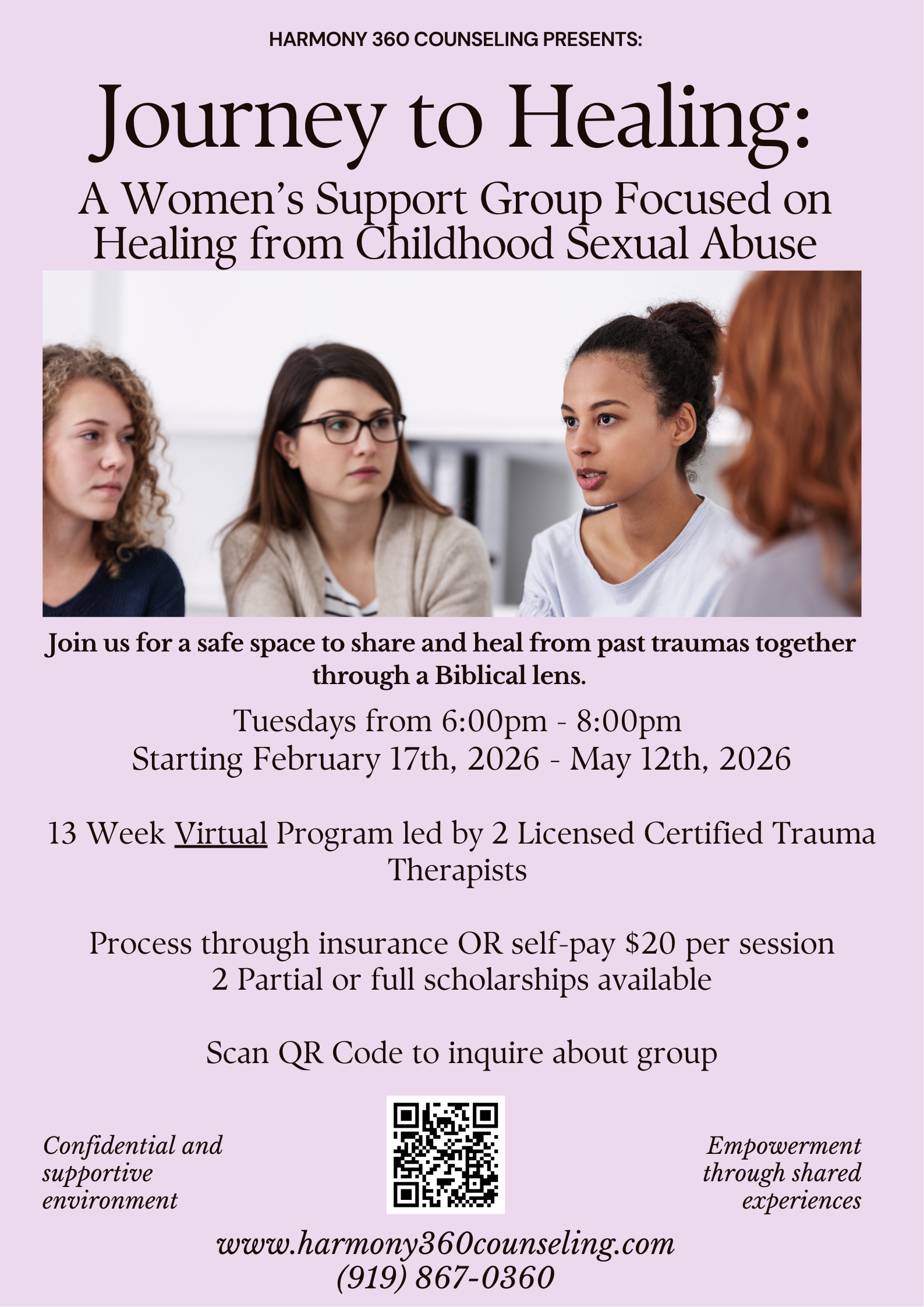 Journey to Healing: A Women's Support Group Focused on Healing from Childhood Sexual Abuse