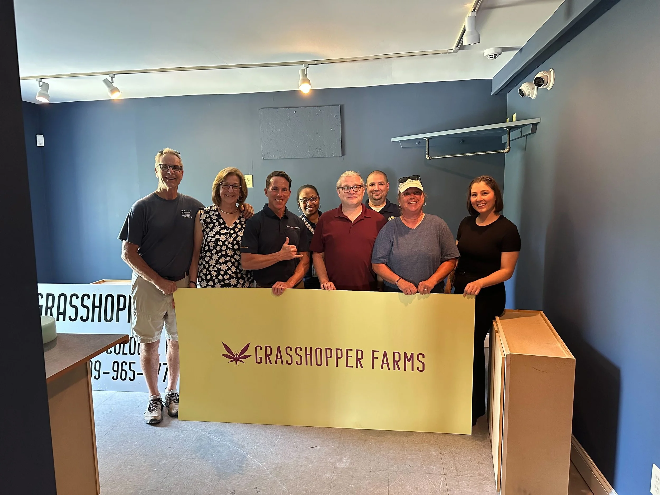 With inspections complete, we are officially licensed to grow!