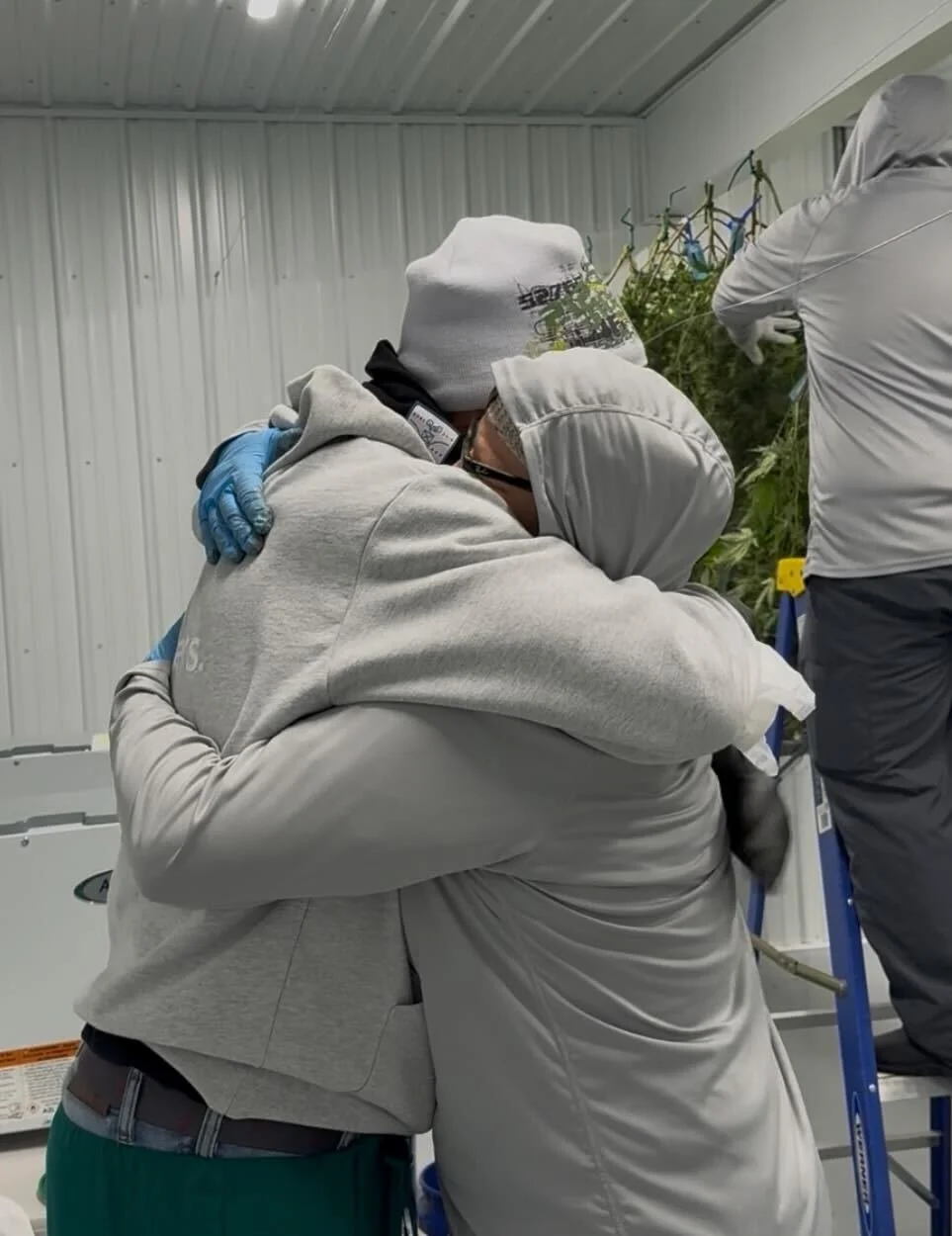 After years of planning and patience, the first harvest was incredibly emotional.