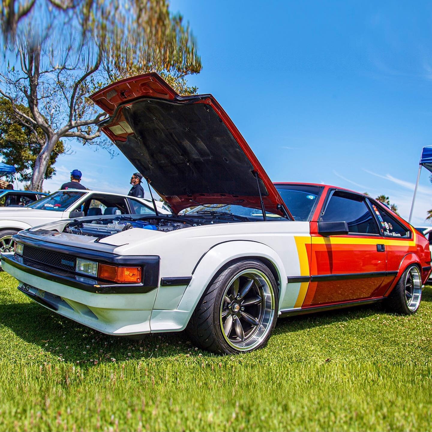 MK2 Supra 🟨🟧🟥
Which paint job? 

#toyotaclassic series 

#mk2supra #supra #supramk2 #toyotasupra #toyotasupramk2 #trdsupra #supratrd #toyotafest