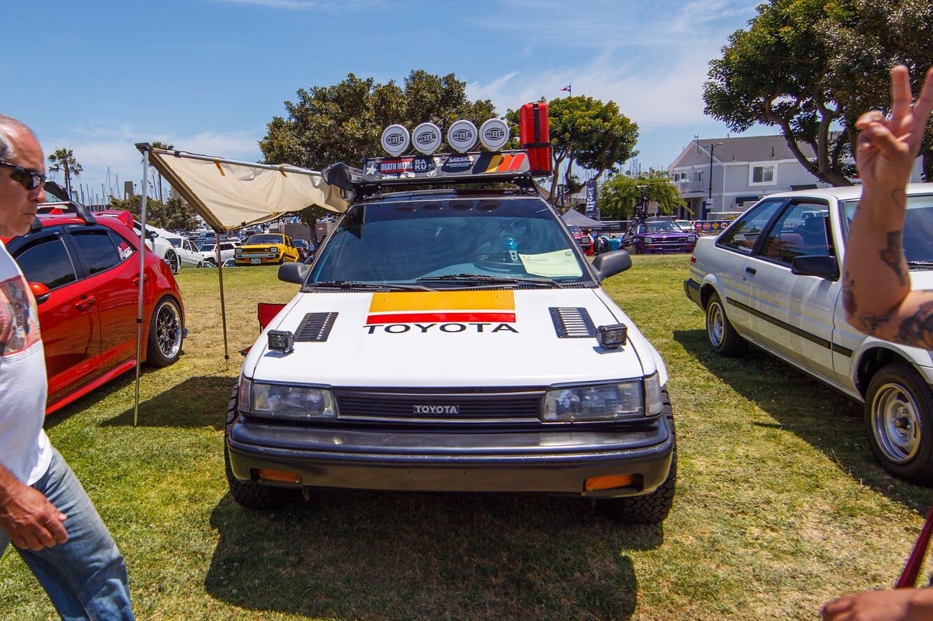 Overland is just a state of mind✌️

Lifted Camry with a Roof Rack and Canopy&hellip; Ok  Ok 👌 

#overland #toyota2x4 #toyota4x4 
#trd4x4 #hellalights #toyotacamry #toyotatrd #toyotafest #toyotafest2021