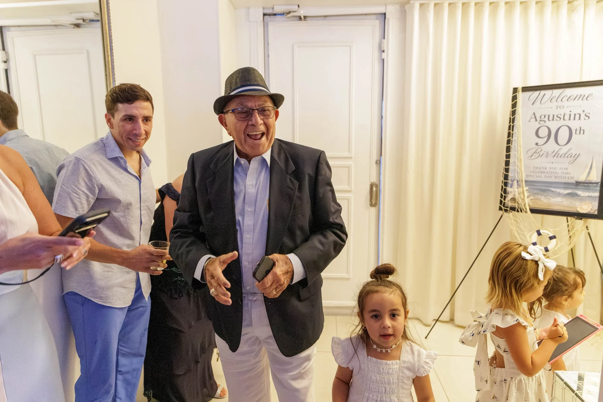 AGUSTINE’S 90TH BIRTHDAY