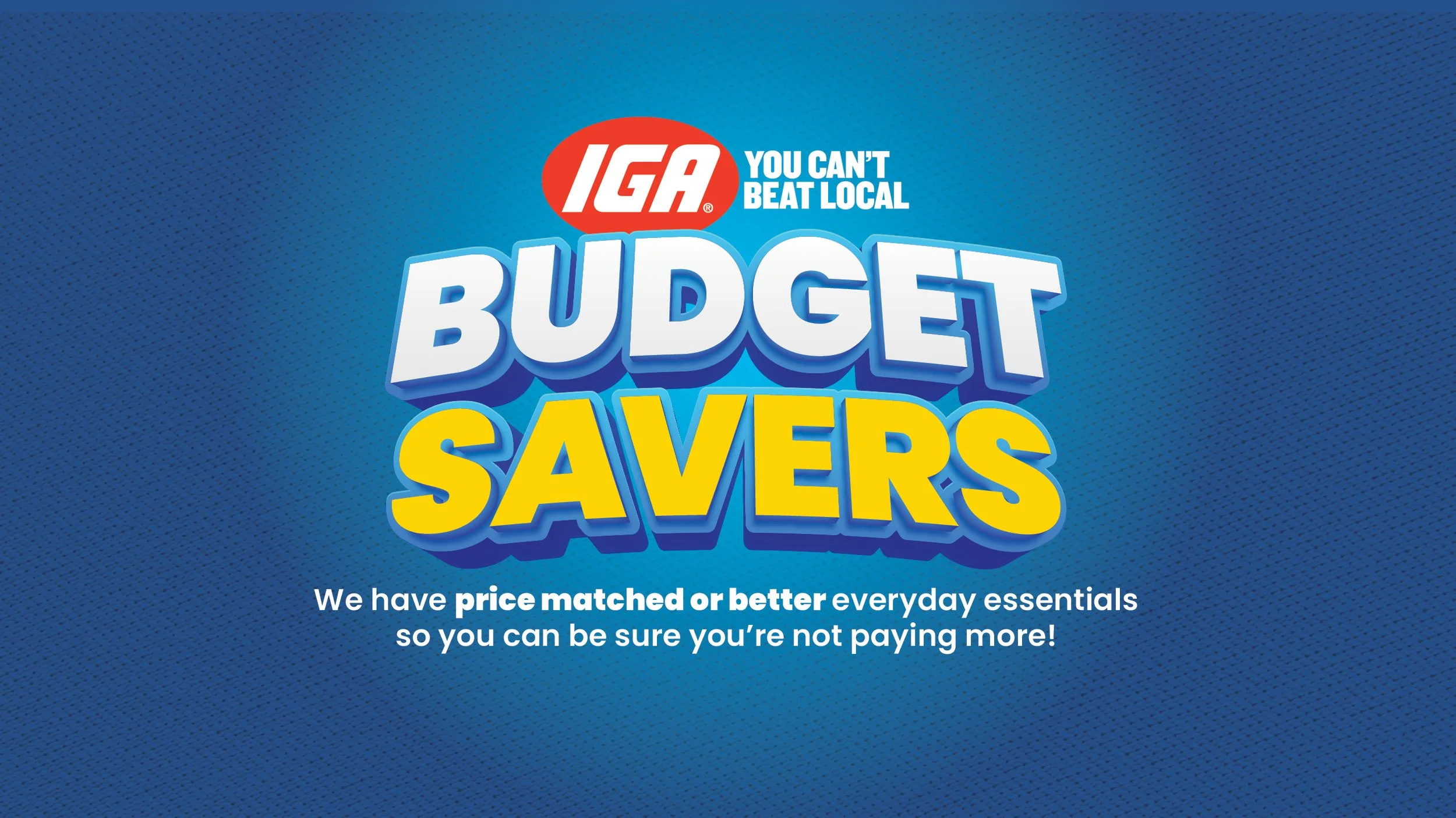 IGA Budget Savers