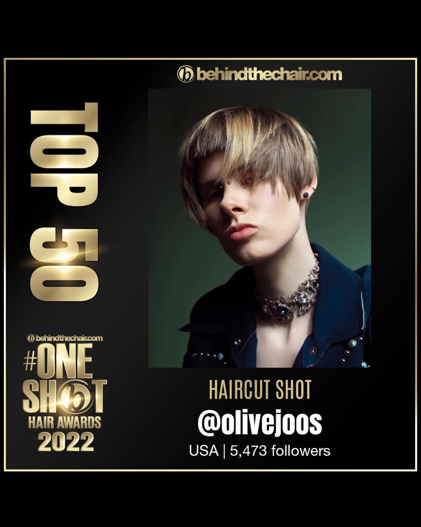 8 @oneshothairawards nominations for @olivejoos 👏