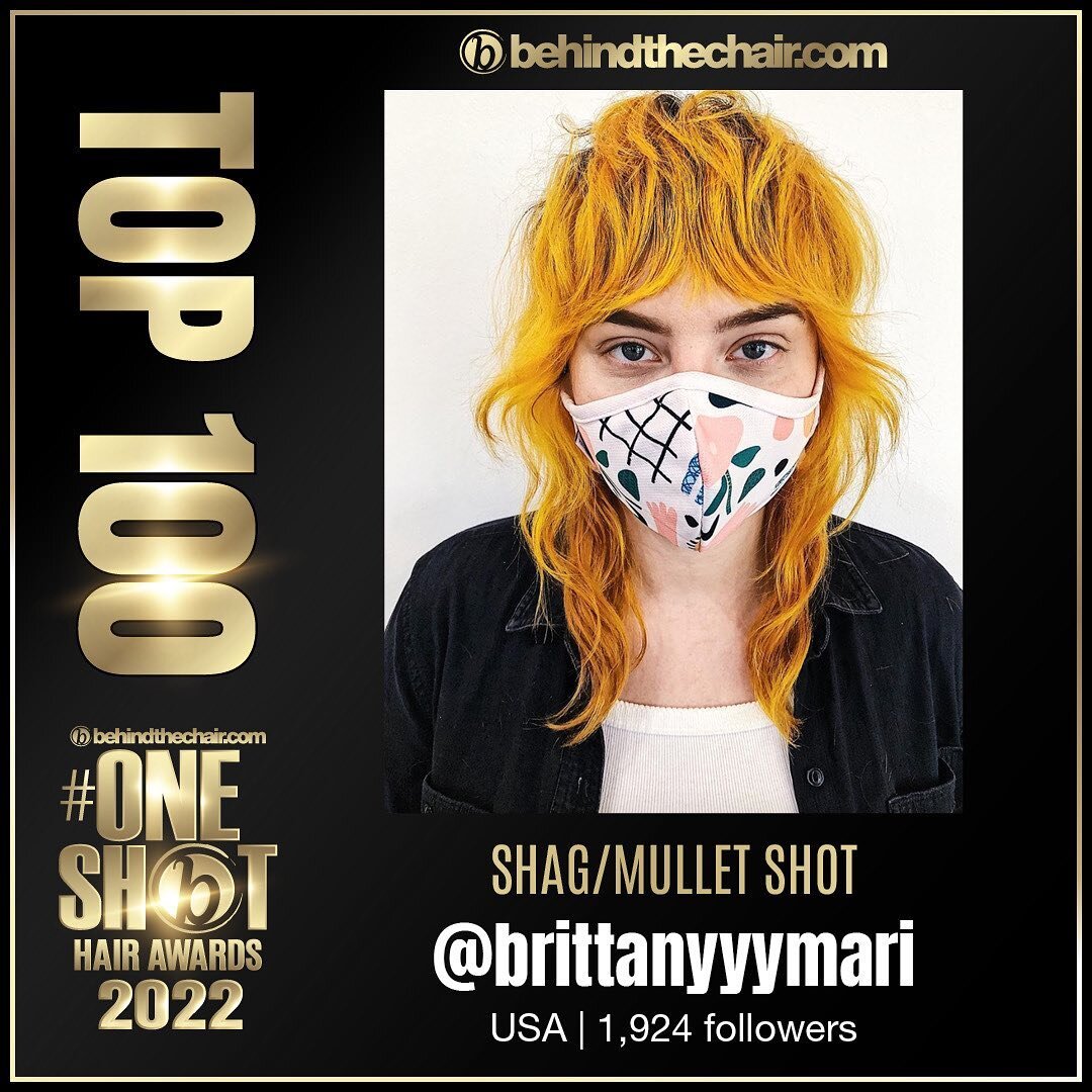 3 @oneshothairawards nominations for @brittanyyymari 
🧡🧡🧡🧡