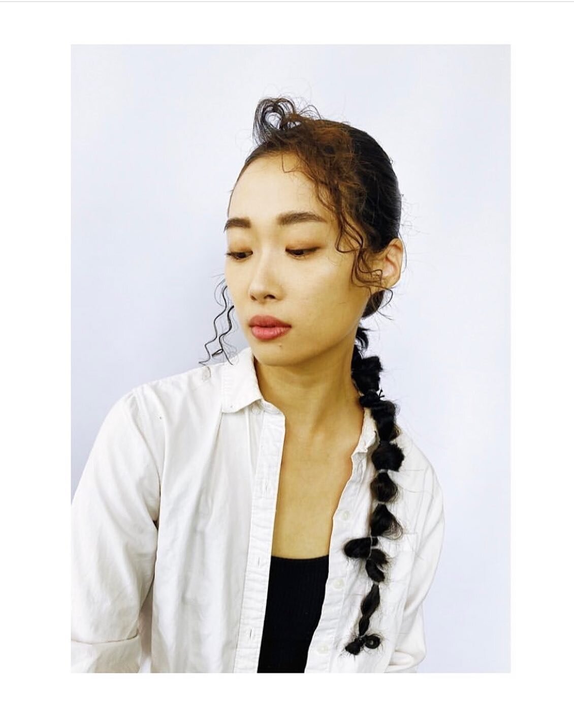 Hair arrangement by @madoka.m.hair 

#updohairstyles #hairarrangement #specialoccasionhair #minneapolishairstylist #minneapolishair #bubbleponytail #bangs
