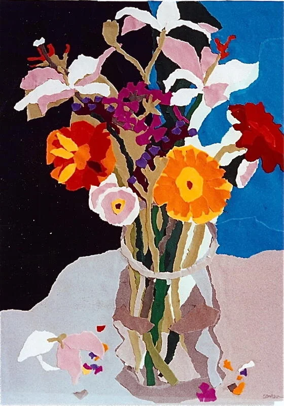 Oriental Lilies 22"x 30" SOLD