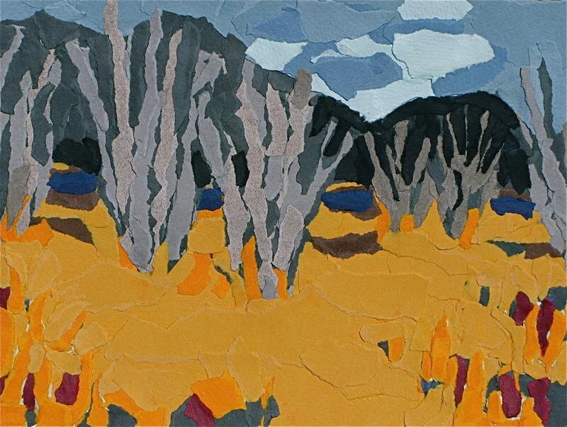 Heat #1, 6"x 8" $300  SOLD