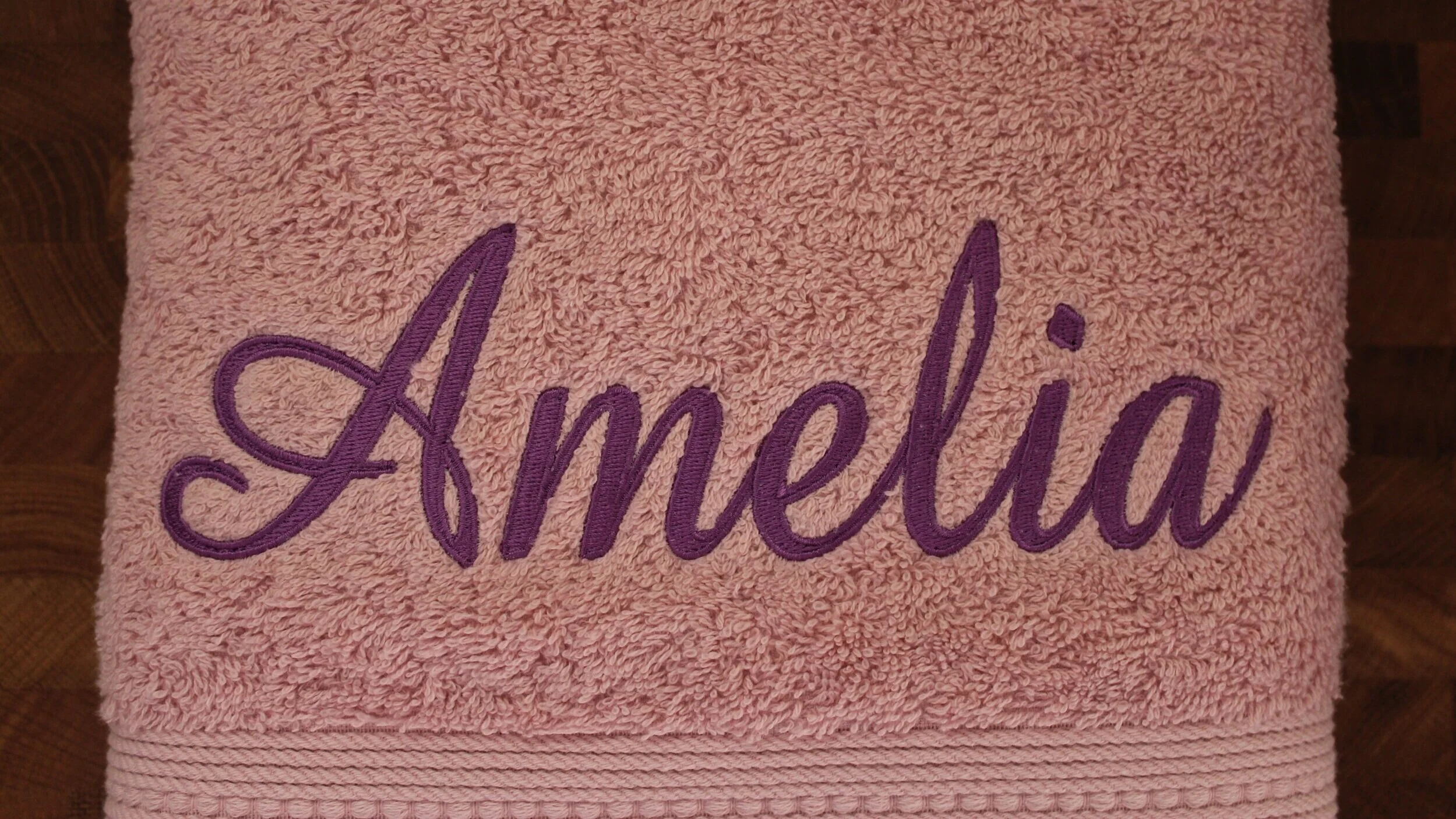 Custom Embroidery Decorative Names