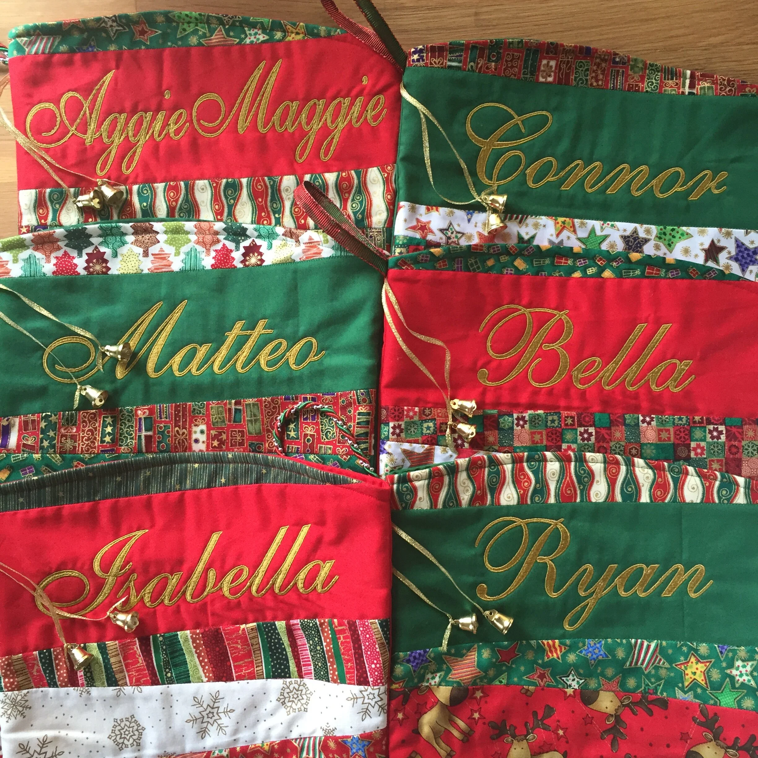 Custom Handmade Christmas Stockings