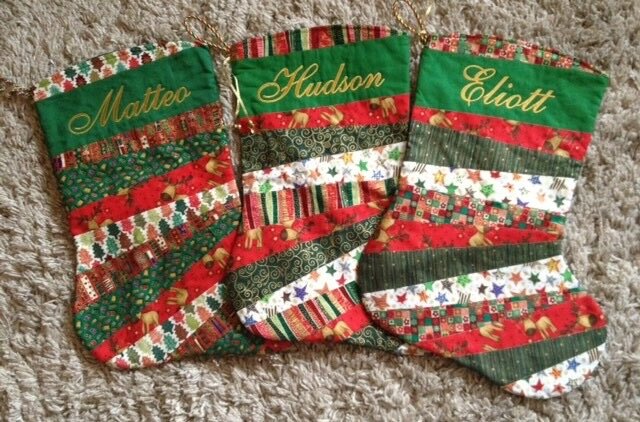 Custom Handmade Christmas Stockings