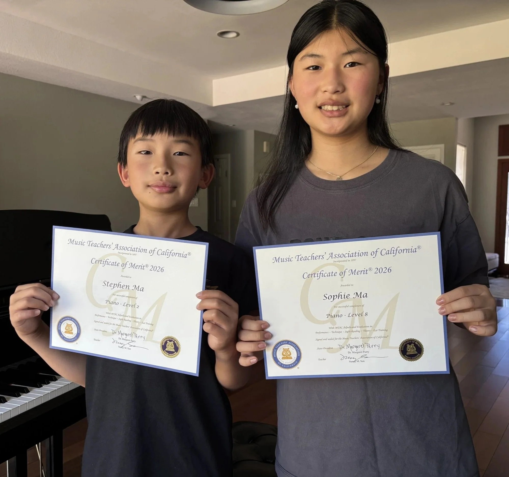 Stephen & Sophie — CM Levels 2 & 8