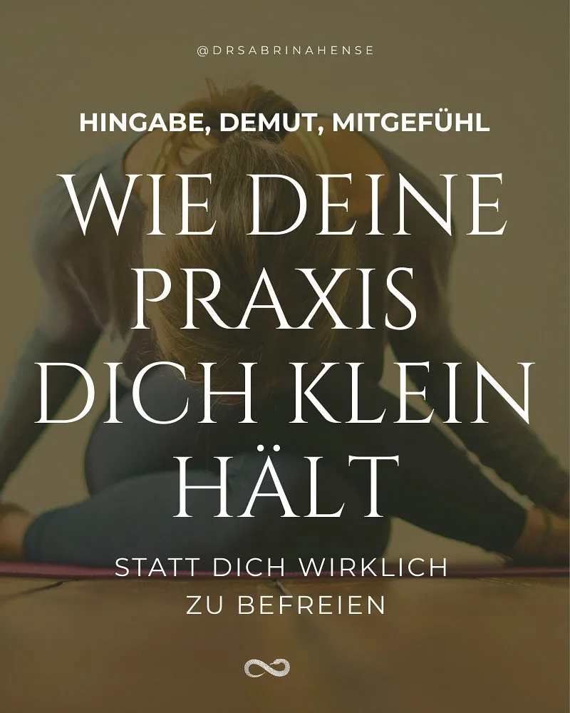 Hingabe, Mitgef&uuml;hl, Demut &ndash; Tore oder Falle? 🌗

Viele von uns haben gelernt,
dass genau diese Haltungen Wege zu innerer Gr&ouml;&szlig;e sind.

Und das sind sie auch &ndash; oft.
Aber eben nicht immer. 

🌑 Denn dieselben Tugenden, die un
