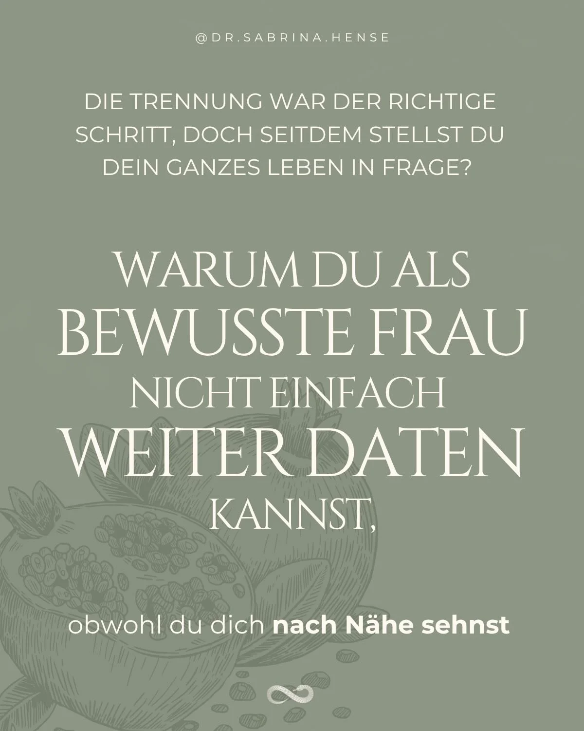 ❤️&zwj;🔥 Manchmal ist es diese eine mutige Entscheidung, durch die unser gesamtes System ins Wanken ger&auml;t. 

Und: Du bist als bewusste Frau nicht ohne Grund an diesem Punkt. 

Denn du hast durch deine jahrelange innere Arbeit die Kapazit&auml;t