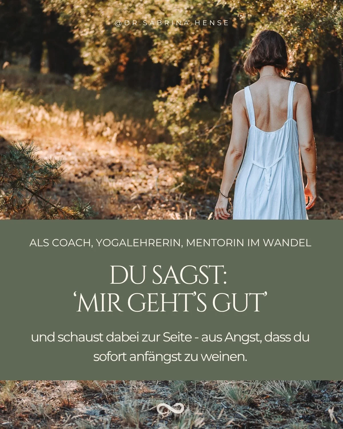 🫠 Eigentlich sehnst du dich so danach, dich einfach mal fallen zu lassen und gehalten zu werden. 

🎭 Aber ganz automatisch springt der Modus an, in dem du einfach immer alles im Griff hast - auch wenn dir gerade gef&uuml;hlt dein Leben um die Ohren