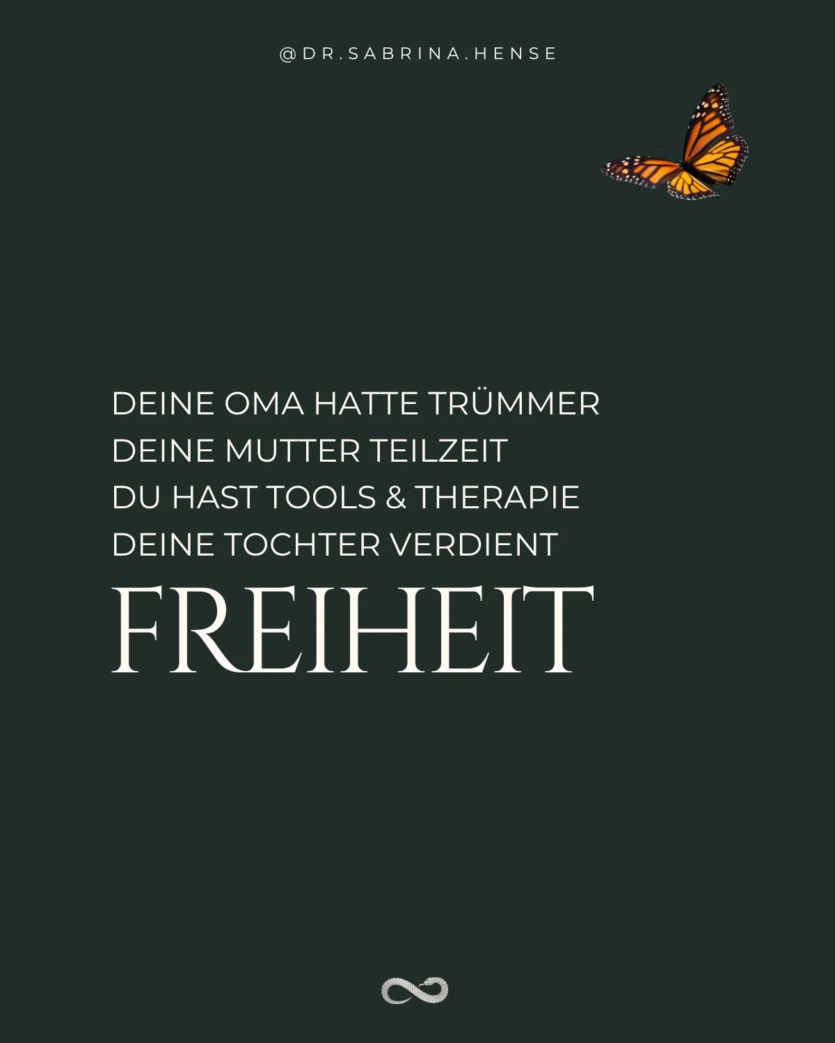 🧬 Viele von uns merken nach Umbruchphasen erst Jahre sp&auml;ter, dass sie nicht einfach nur durch eine schwierige Zeit gegangen sind. Sondern dass sie in dieser Zeit angefangen haben, etwas Grundlegendes zu ver&auml;ndern.

Nicht nur f&uuml;r sich 
