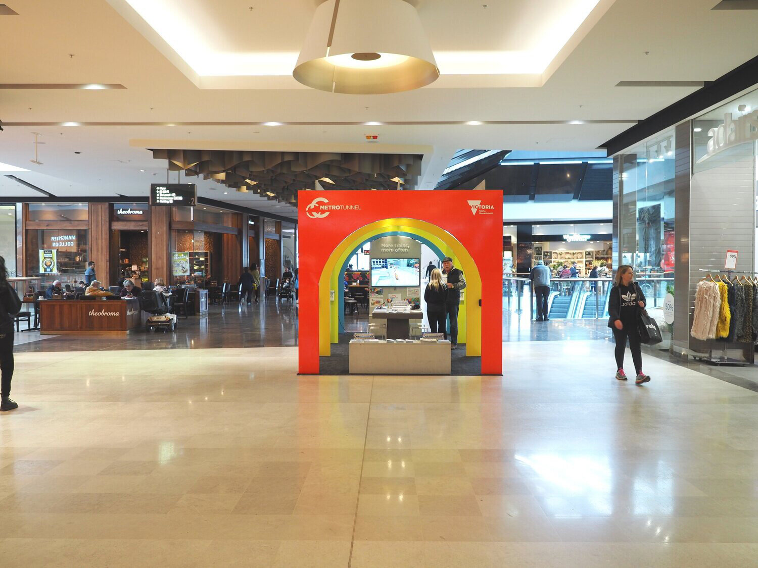 Metro Tunnel HQ Experiential Design Pop-Up Display