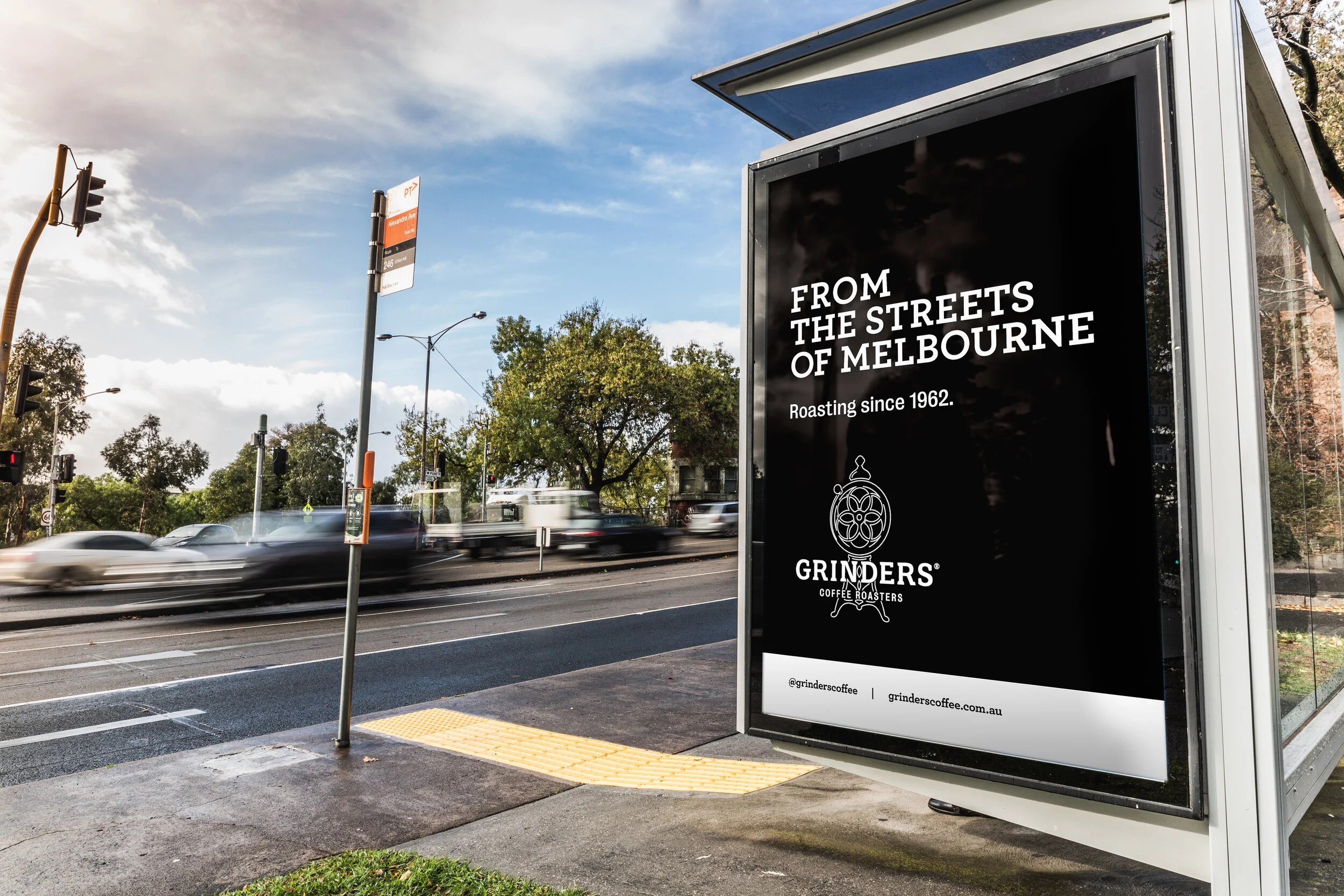 Projects Grinders Coffee 'From the Streets of Melbourne'