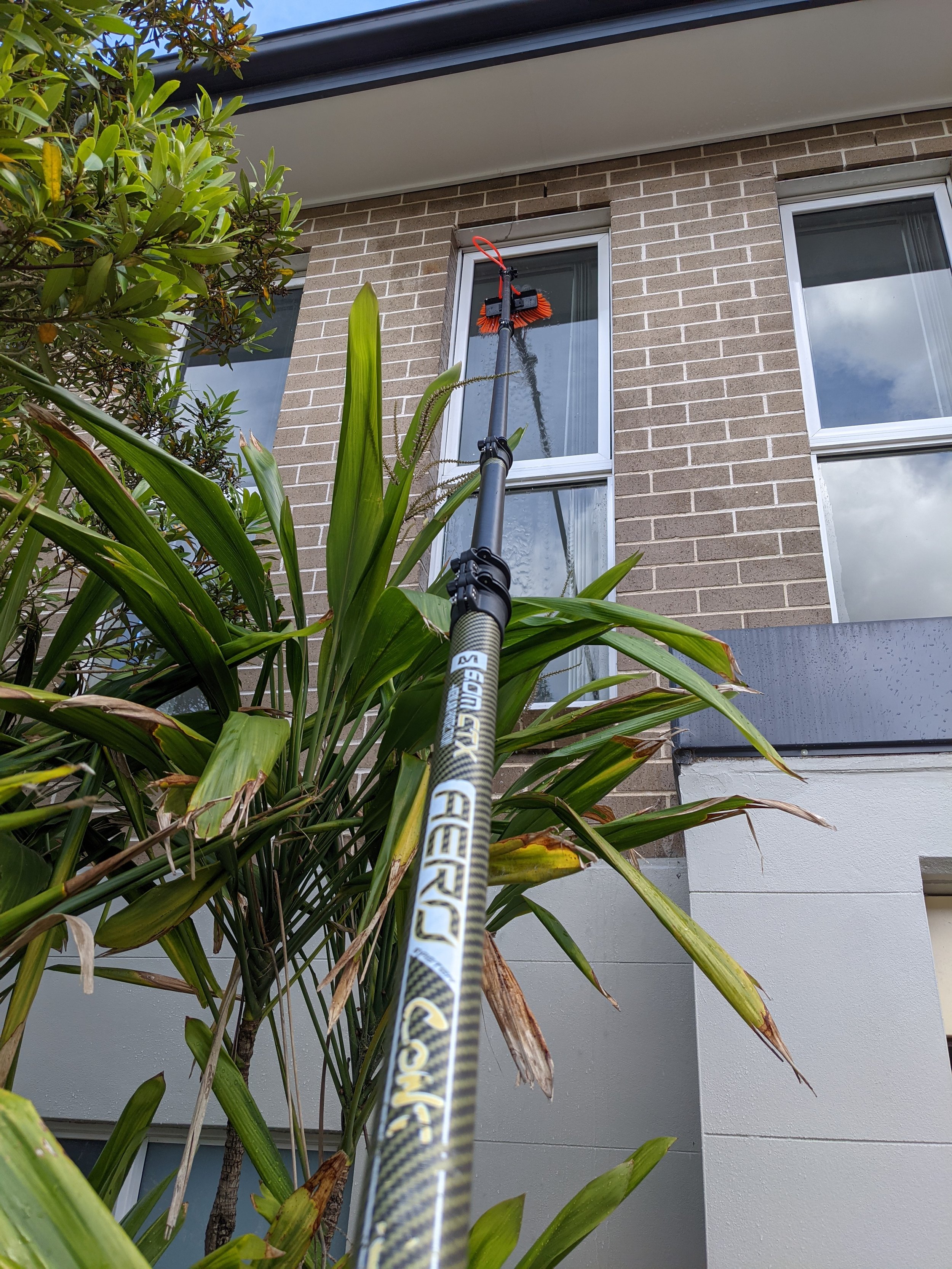 Water Fed Pole - Reaching new hights