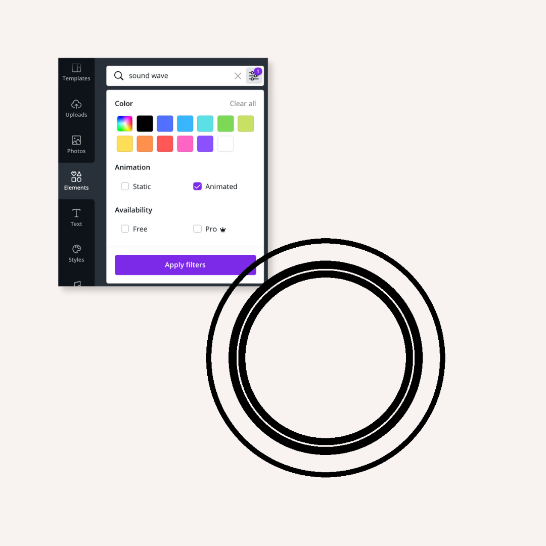 How to Make an Audiogram in Canva — Sandee Solutions