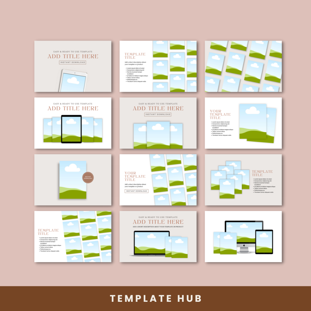 Monthly Canva Templates