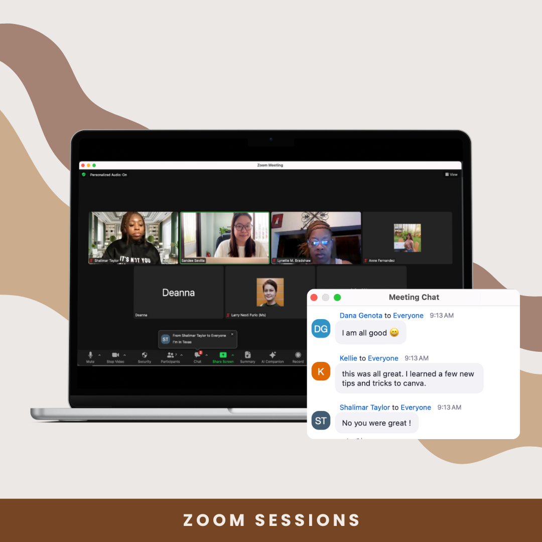 Monthly Zoom Q&A Sessions