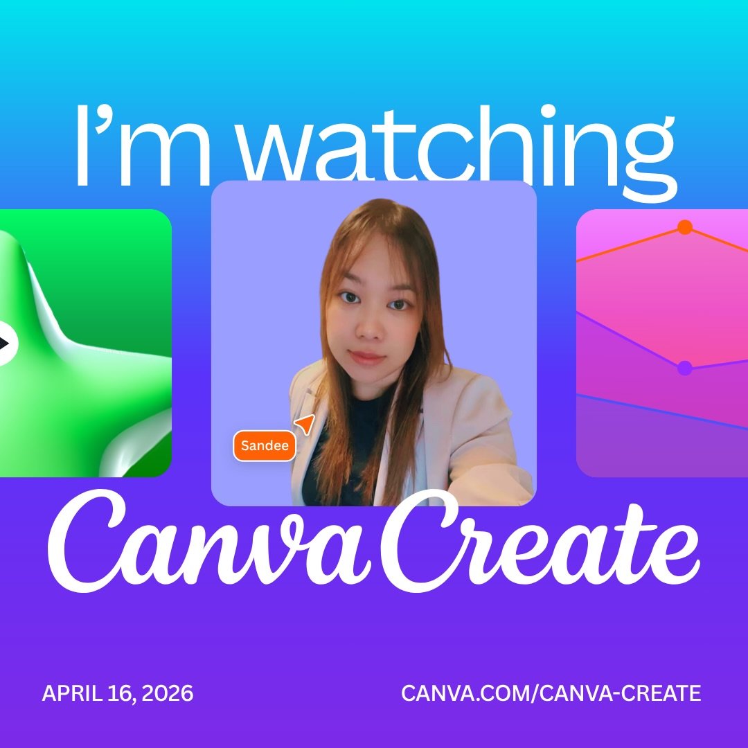 Okay fine&hellip; not in LA this year 😅
But we&rsquo;re still tuning in to @canva Create on April 16!
Let&rsquo;s watch together 💻
canva.com/canva-create

#canvaverifiedexpert #canvacreate2026 #canvadesign #canva