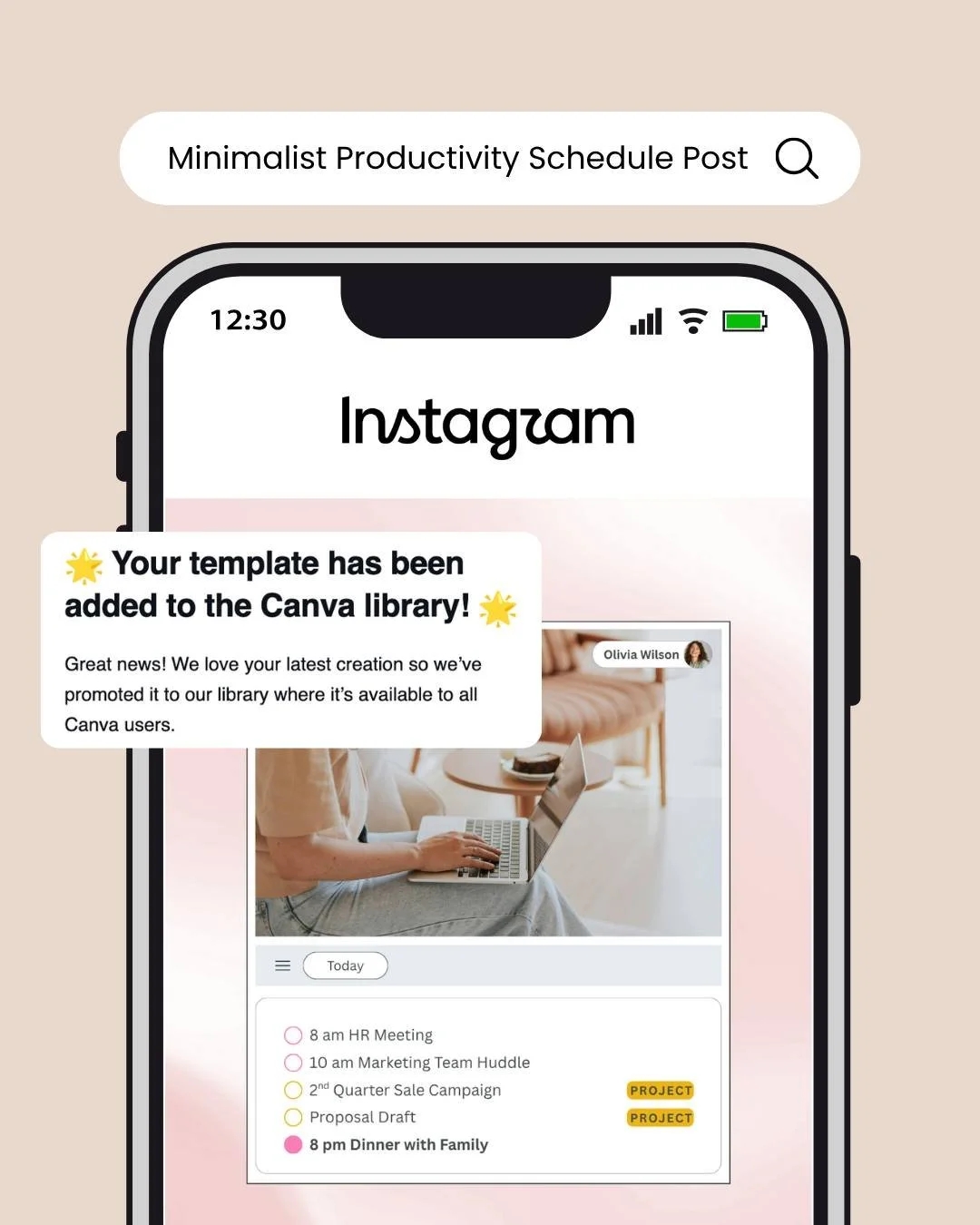 New Template available in the Canva Template Library 🎉

Link in my bio...