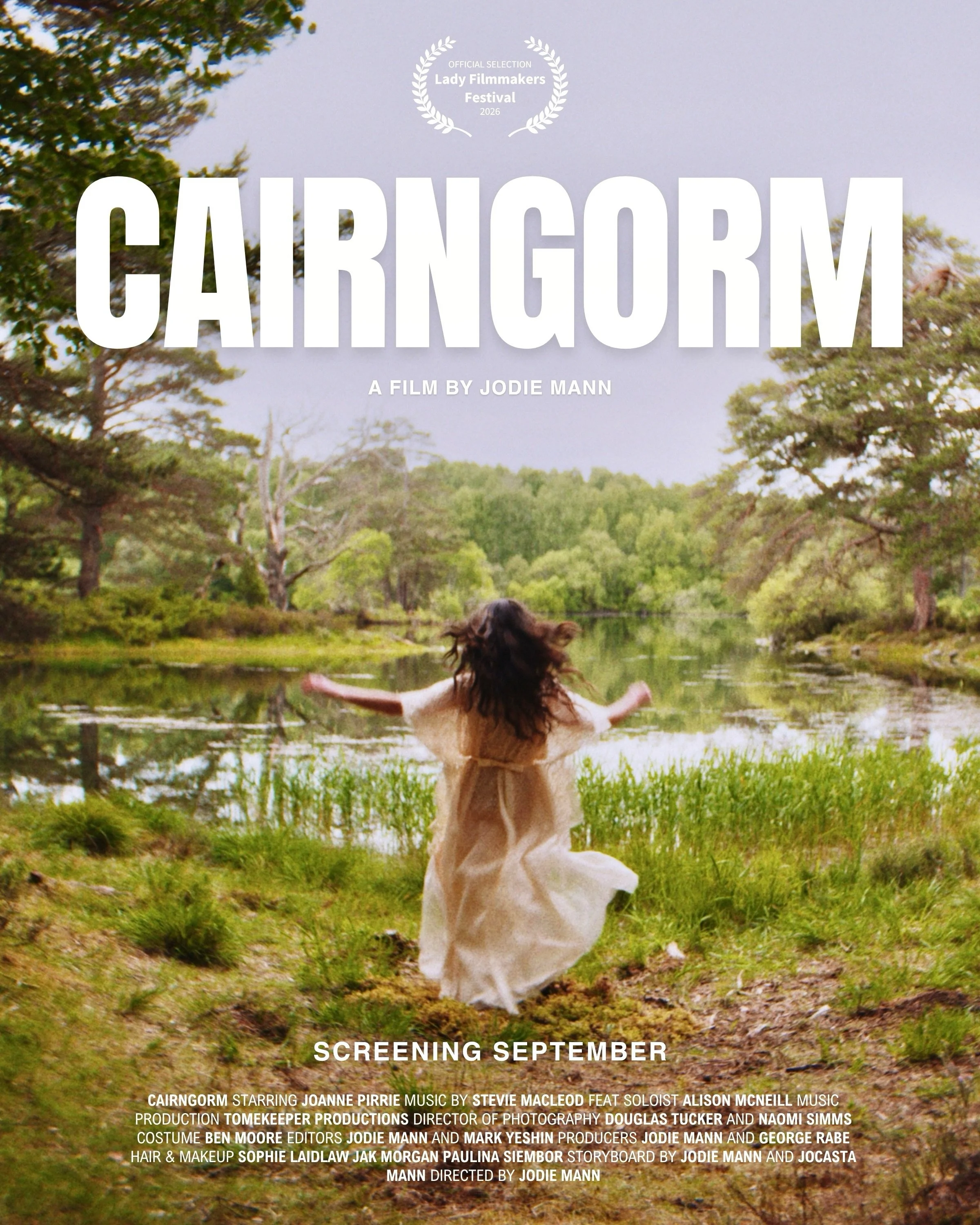 Very happy to share that Cairngorm has been officially selected to screen at the 18th Annual @ladyfilmmakers Festival in Los Angeles this September 🎬

Following the devastating wildfires across the Cairngorms this summer, the music video has taken o