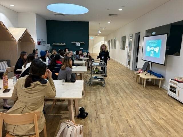 ✨ Professional training day with Paula from Finland! 

At HEI Schools, we value educators as an essential part of our education and care service. Our support for HEI Schools educators is not limited to daily curriculum and program guidance, but also 