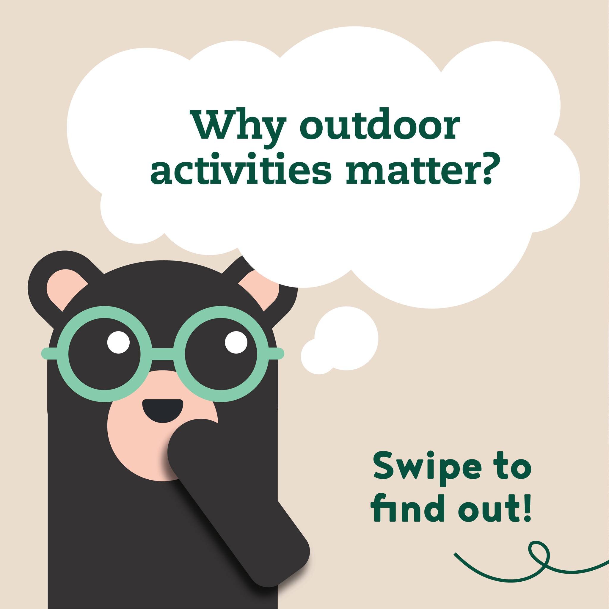 𝐖𝐡𝐲 𝐨𝐮𝐭𝐝𝐨𝐨𝐫 𝐚𝐜𝐭𝐢𝐯𝐢𝐭𝐢𝐞𝐬 𝐦𝐚𝐭𝐭𝐞𝐫❓

🌳🪵Outdoor is the best place to learn. When going to the playground, park or to the forest the stress levels go down. Fresh air will give a great reboost to the brain and wires the brain for 