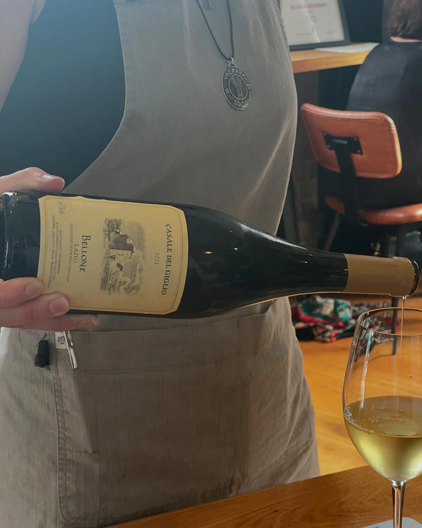 One of Fabio&rsquo;s favourite wines on our current list 🍷❤️. Aromas of white peach, nectarine, and a kiss of lime zest. Bright, crisp, and effortlessly smooth like a moment of pure bliss. 🍑✨