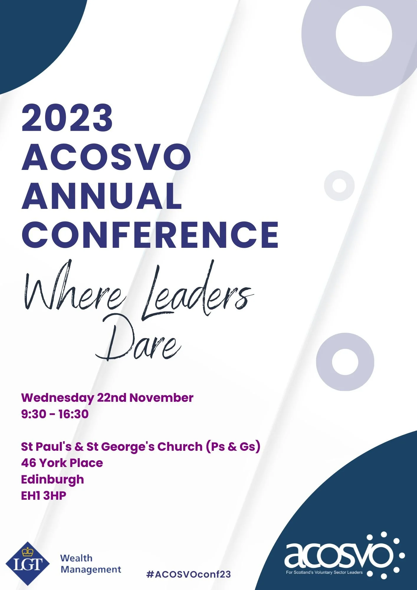 2023 ACOSVO Annual Conference Programme