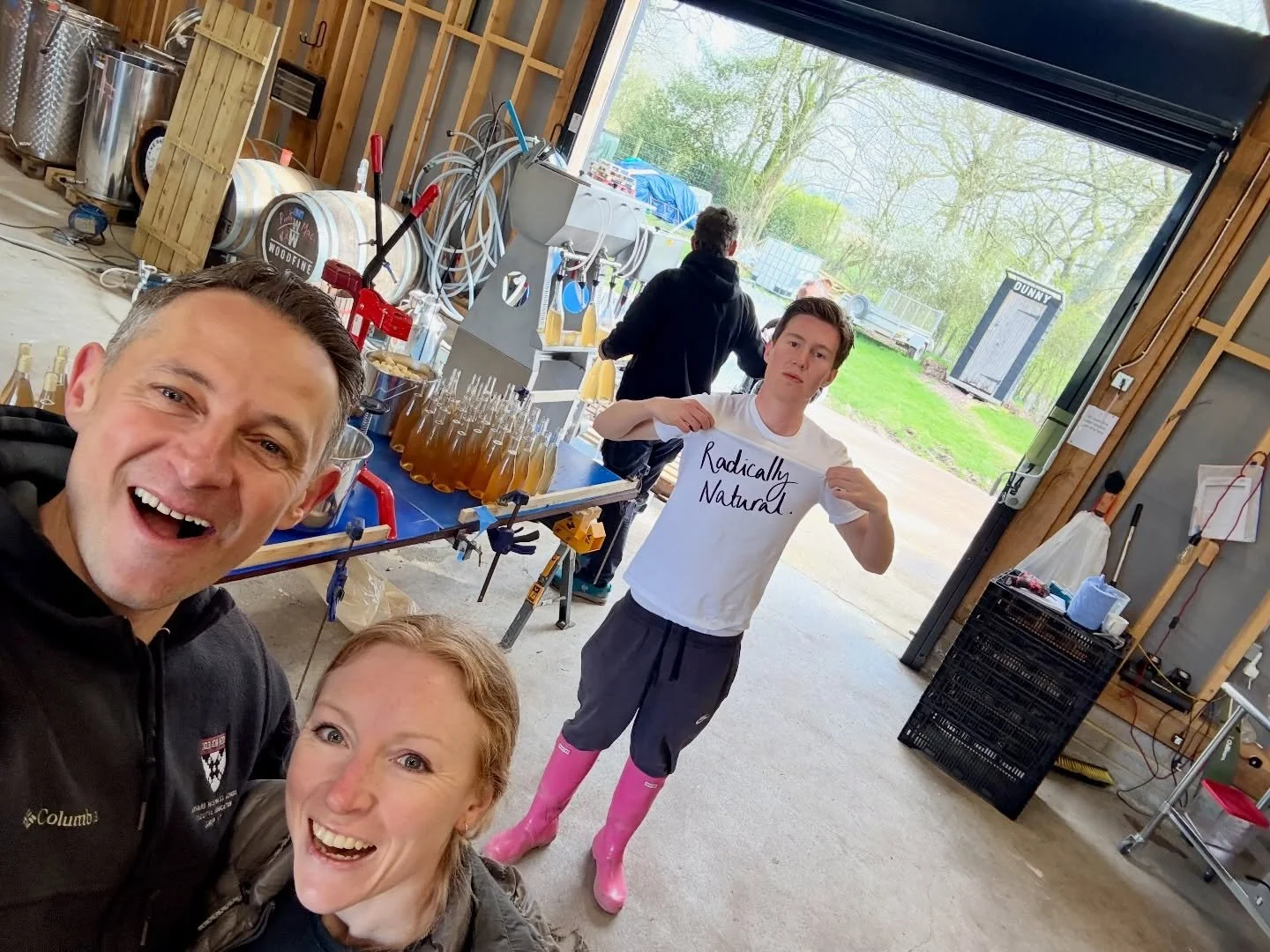 Bottled it.

The first four wines of the 2025 vintage in bottle:
- our first still orange wine
- sparkling cider-on-skins
- Chardonnay/Pinot still ros&eacute;
- cab noir/cab blanc/Sauvignac still ros&eacute; (zero pesticide PIWI, zero addition)

Extr