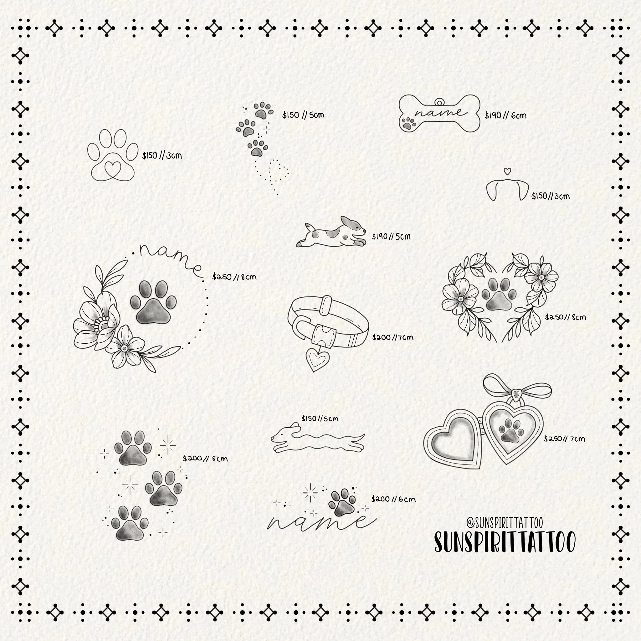 Doggy Themed Flash Sheet