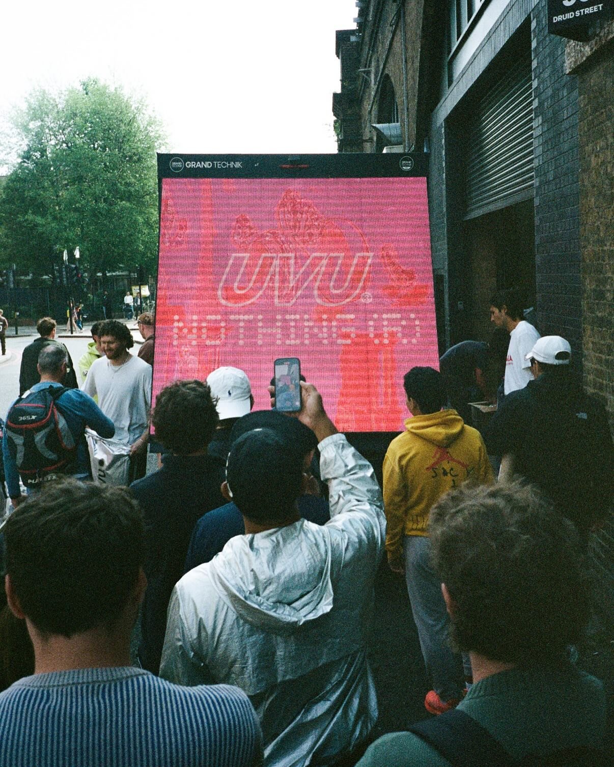 @adi.gillespie has been working with @nothing and his brand @uvu, who partnered across a social first campaign plus an event collaboration drop to launch an insane giveaway over marathon weekend 🏃&zwj;♂️