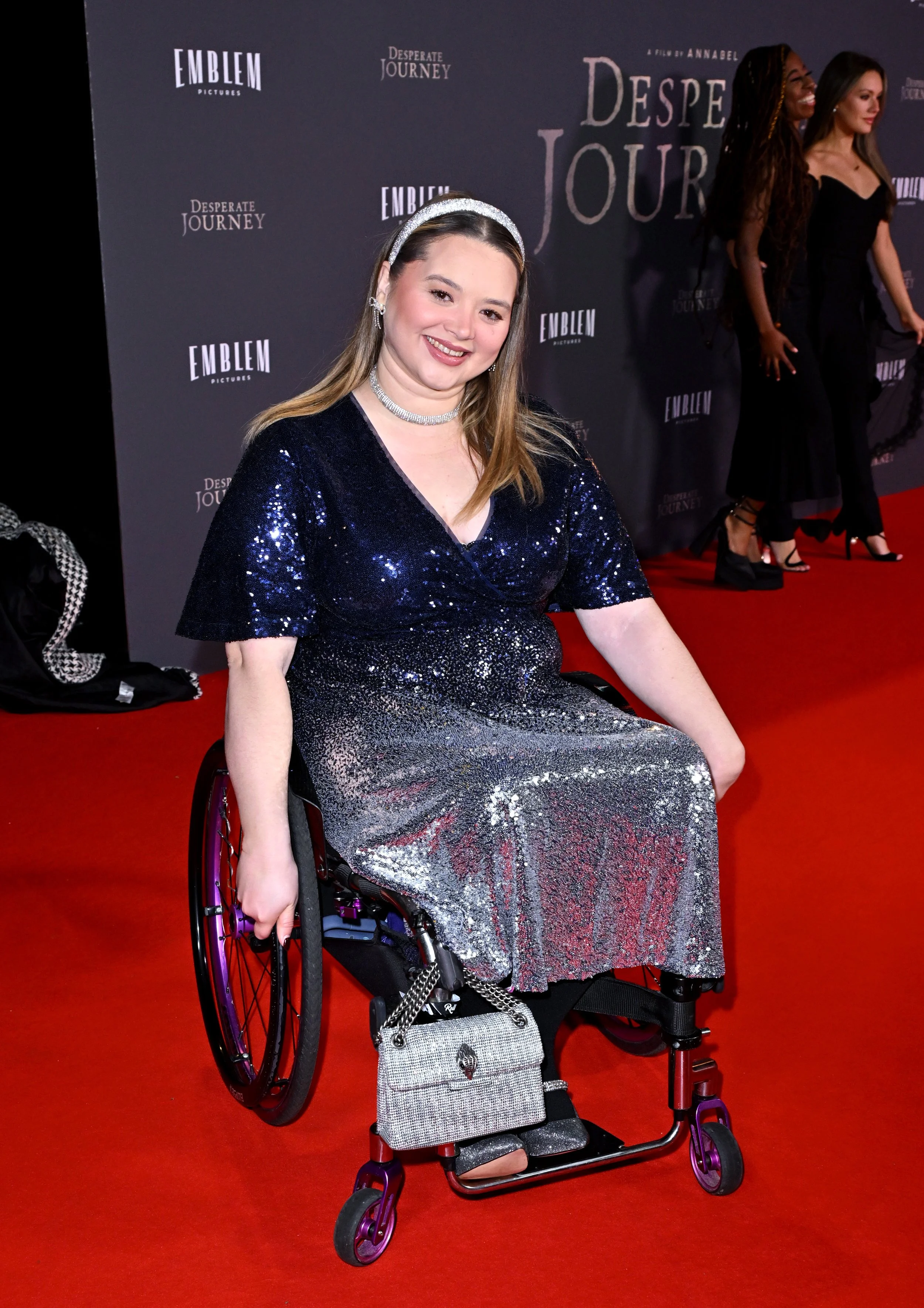 Amy at A Desperate Journey Premiere 2025.JPG
