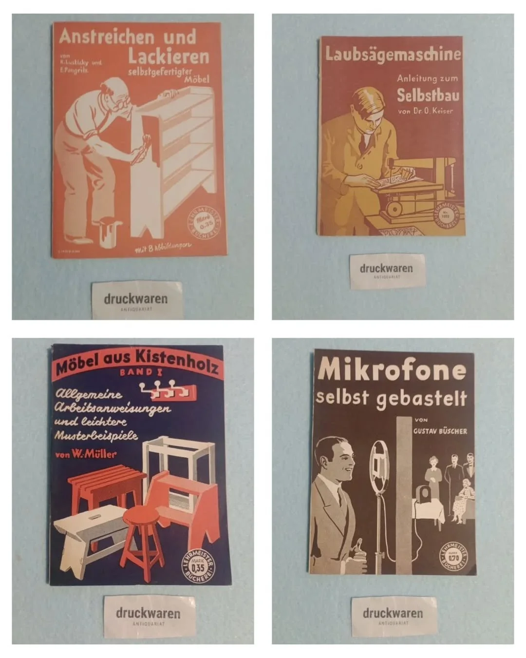 Seit kurzem haben wir einige Hefte aus der Lehrmeister-B&uuml;cherei des Verlages Hachmeister &amp; Thal im Angebot. Obwohl es insgesamt 1200 Hefte zu praktischen Themen in dieser Reihe gab, ist heutzutage wenig &uuml;ber den Verlag zu erfahren.
 Der