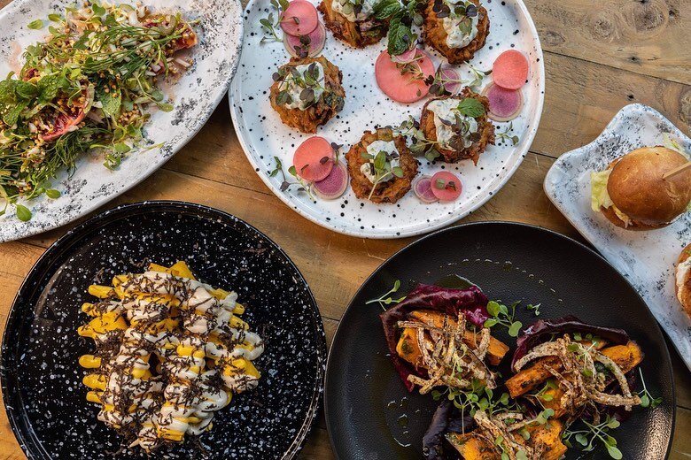 Friends, we&rsquo;re open tomorrow and here&rsquo;s the menu; 

- roasted pumpkin and sweet potato with radicchio and fried schichimi onions 

- blood orange and pickled fennel salad with shaved brussels sprouts and toasted buckwheat 

- potato, carr