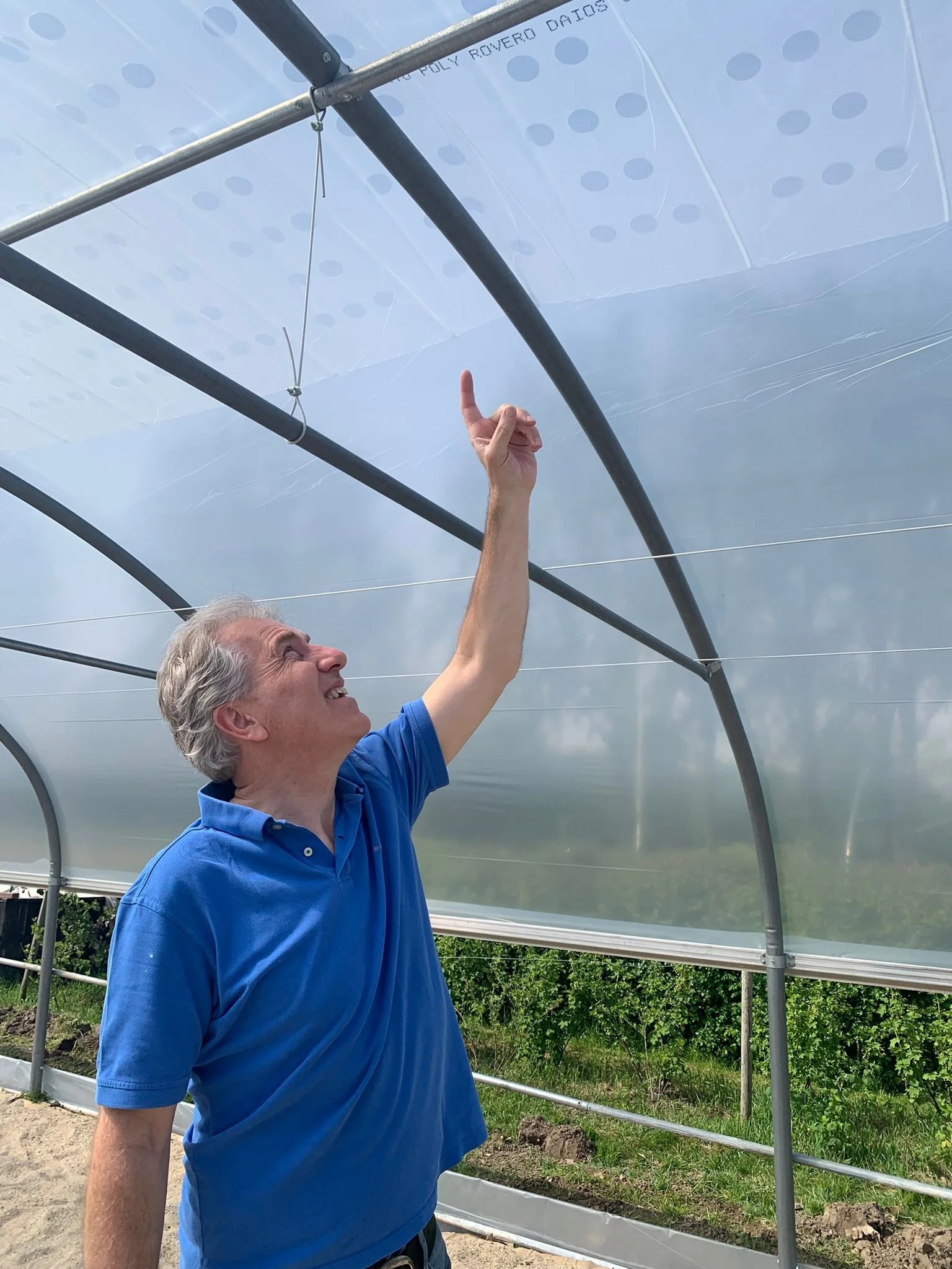 Voedseltuin Oosterhout kan gedoneerde foliekas goed gebruiken