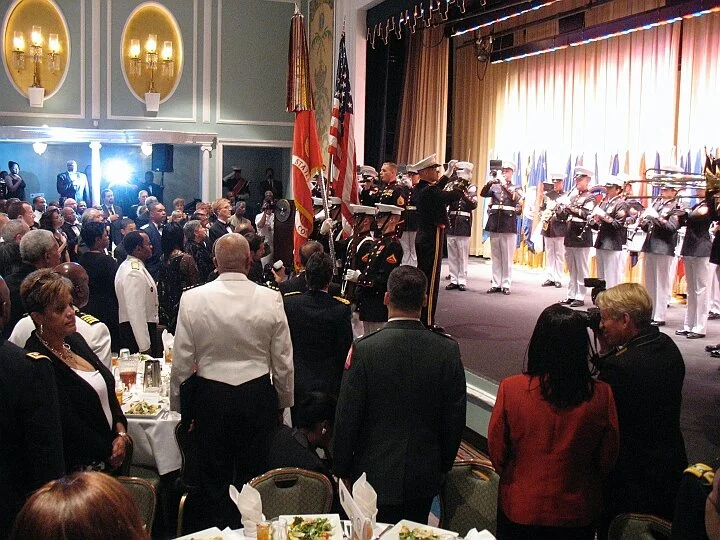 Presentation of the Colors (United States Marine Corps Color Guard, Marine Barracks Washington)